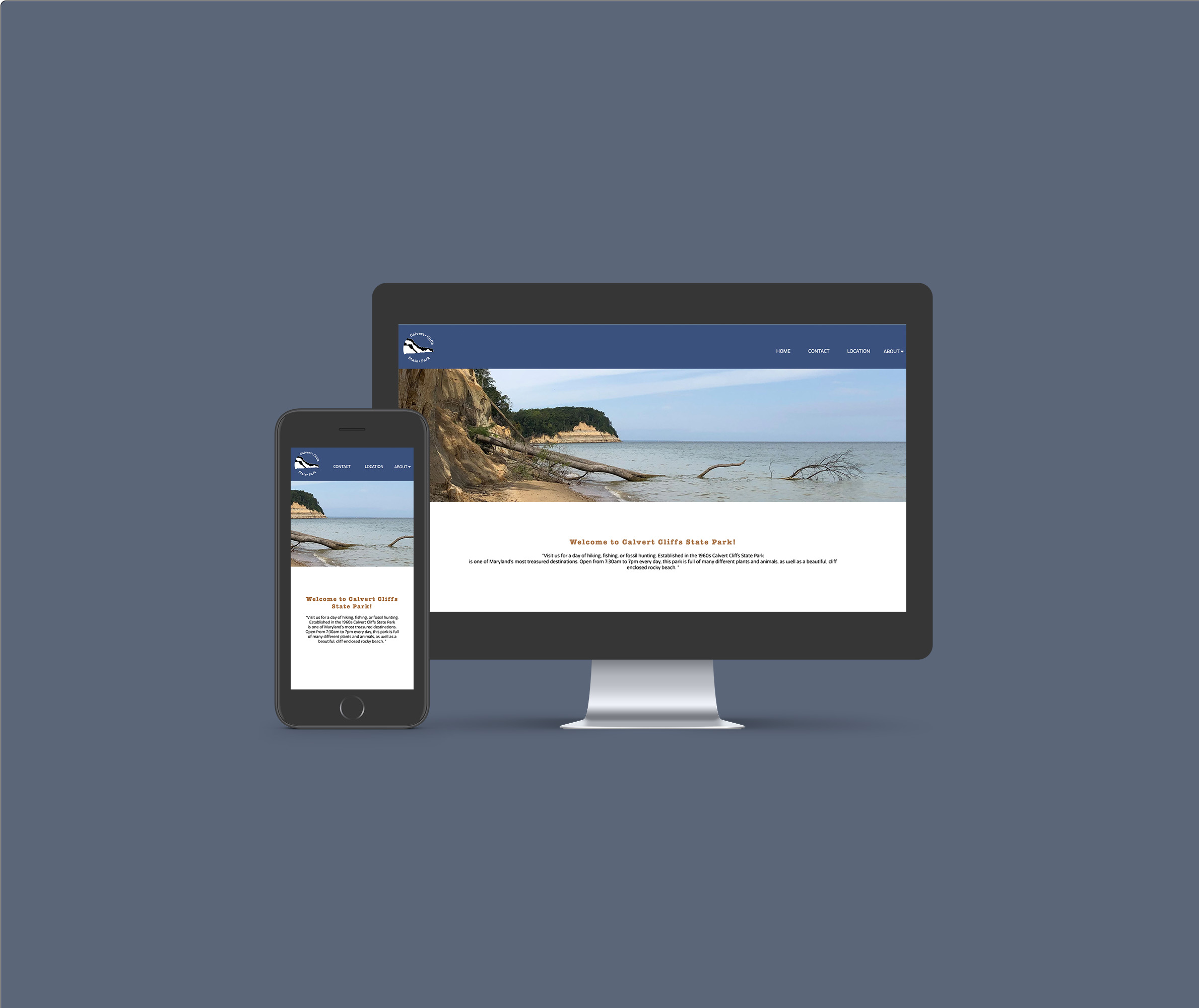 Calvert Cliffs State Park Website