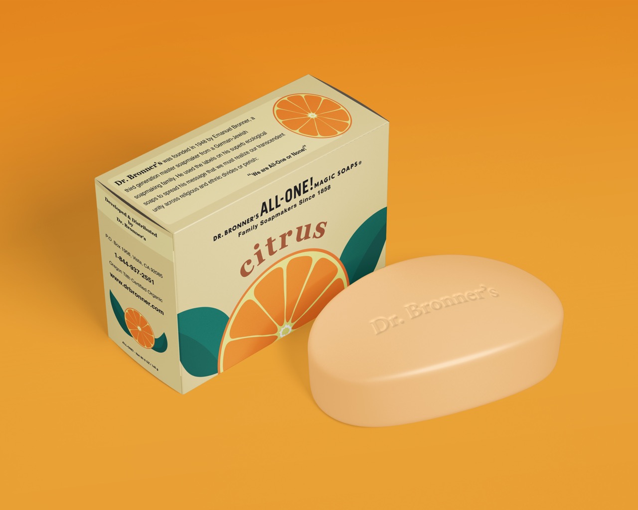 Dr. Bronner’s Soap Box Redesign