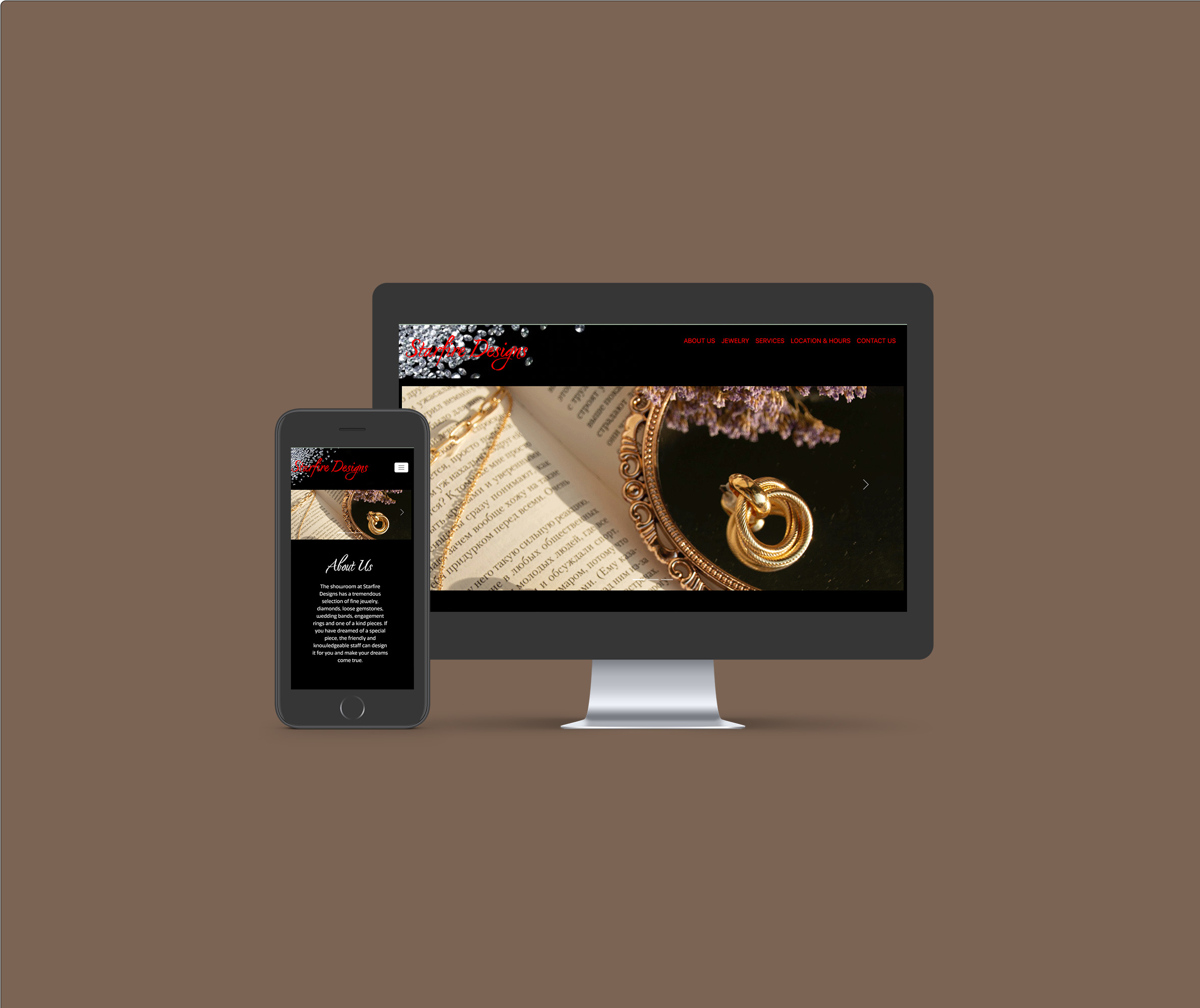 Starfire Designs Website Redesign